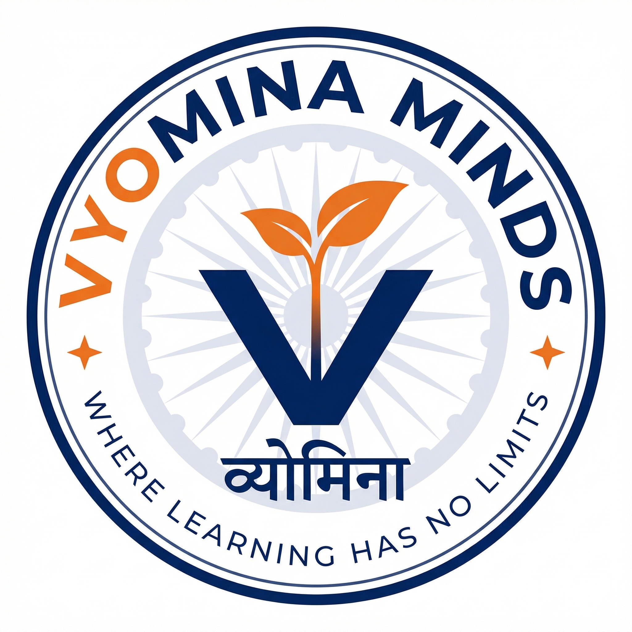 Vyomina Minds Logo